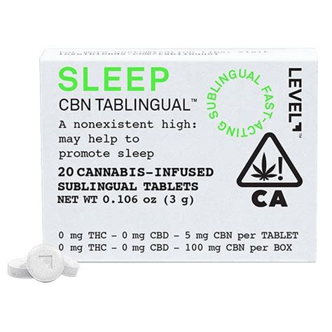 Sleep Cbn Tablinguals Sespe Creek