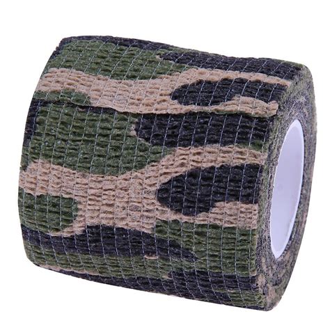 Jungle Camouflage Aid Medical Self Adhesive Elastic Bandage Gauze Tape