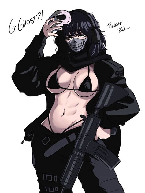 ghost (modern warfare 2) by tinafate1 on DeviantArt