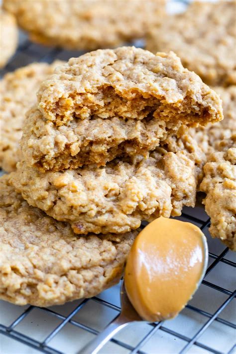 Peanut Butter Oat Cookies Recipe With Video The Cake Boutique