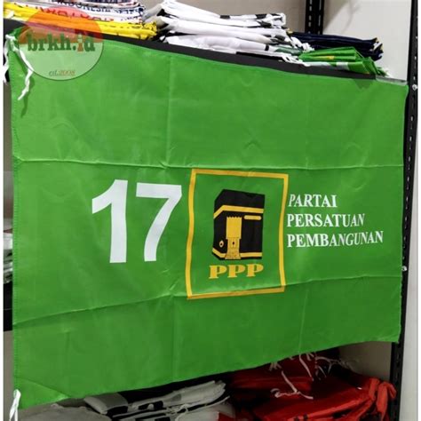 Jual Bendera Partai Ppp 60x90 Partai Persatuan Pembangunan Shopee