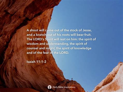 Isaiah Daily Bible Inspirations