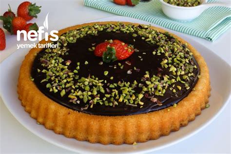 Çikolata Soslu Tart Kek Tarifi videolu Nefis Yemek Tarifleri