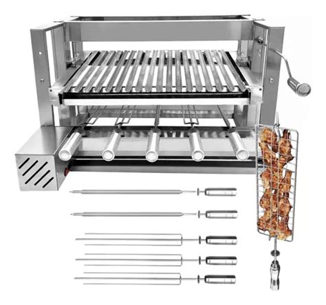 Churrasqueira Elevat Ria Inox Elevante Grill Gourmet Parcelamento