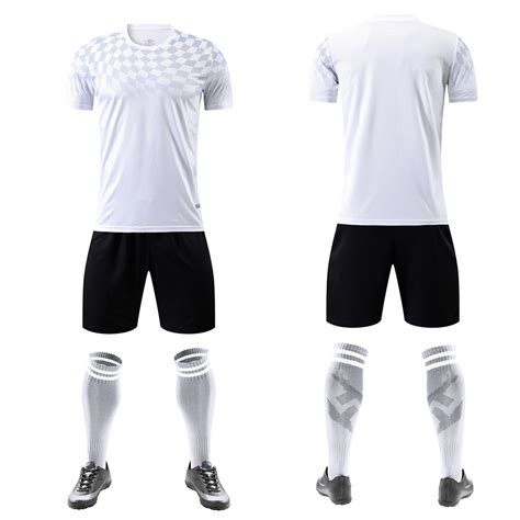 Sublimation Custom Printing Soccer Uniforms Set Team Training Blank