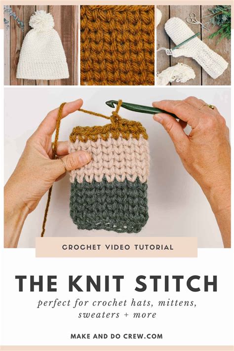 simple knit stitch patterns in the round 3