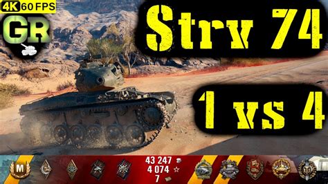 World Of Tanks Strv 74 Replay 8 Kills 2 2K DMG Patch 1 4 0 YouTube