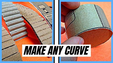 How To Make A Smooth Curve With Cardboard Easy Ways To Bend