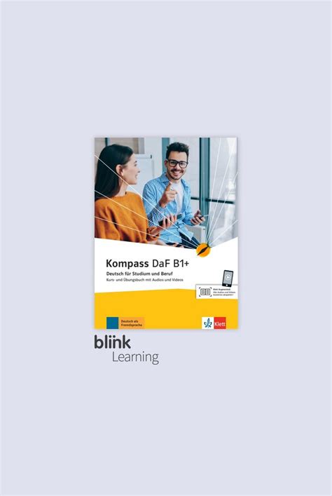 Kompass DaF B1 Digitale Ausgabe BlinkLearning Kurs und Übungsbuch