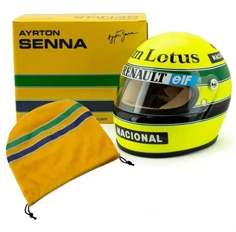 Casco Ayrton Senna John Player Special Team Lotus