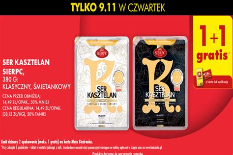 Tylko Jutro Promocja W Biedronce Kup 1 Produkt A Drugi Otrzymasz