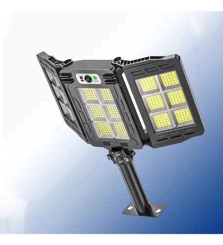 Foco Solar Led Exterior Poste Cuotas Sin Inter S