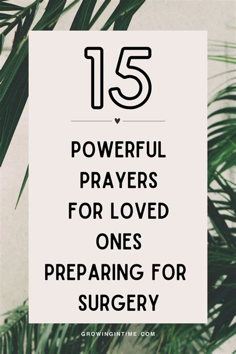 15 Powerful Before Surgery Wishes Prayers For Loved Ones Growing In