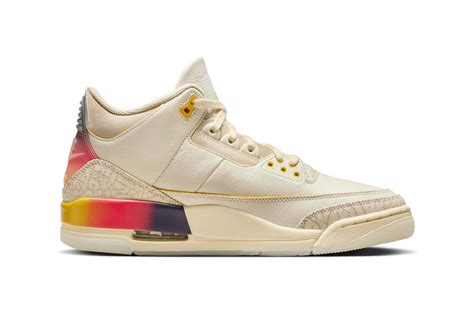 J Balvin Air Jordan 3 Medellín Sunset Fn0344 901 Release Hypebeast