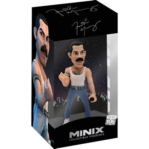 Ecommerc3 Minix Freddy Mercury Figur 12 Cm Hochwertige Sammlerfigur