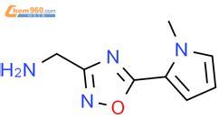 5 1 Methyl 1H Pyrrol 2 Yl 1 2 4 Oxadiazol 3 Yl Methanamine 1708251