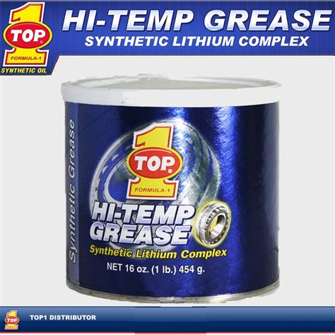 Top 1 Hi Temp Synthetic Grease 454g High Temperature Grease Shopee