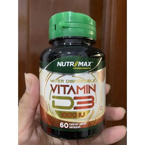 Jual Nutrimax Vitamin D3 1000 IU Isi 60 Tablet Shopee Indonesia