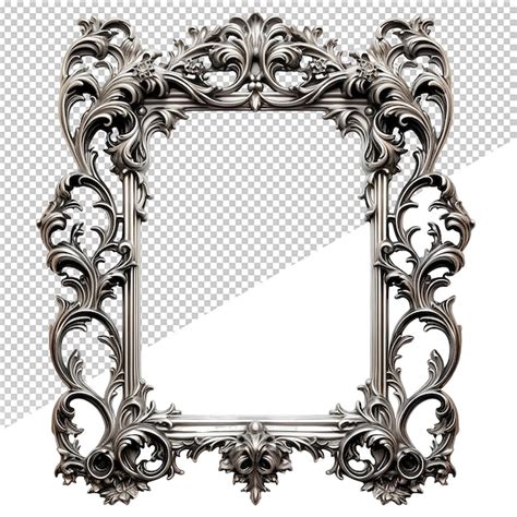 Premium Psd Psd Oval Frame On Transparent Background