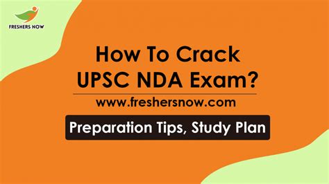 How To Crack Upsc Nda Exam Preparation Tips Study Plan