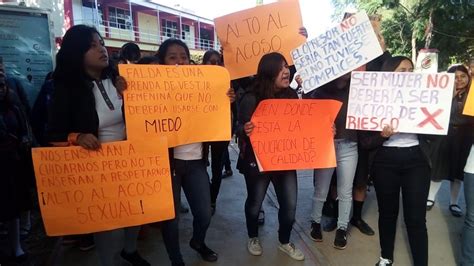 Alumnas Del Cobao De Cuilapam Protestan Contra Acoso Nvi Noticias