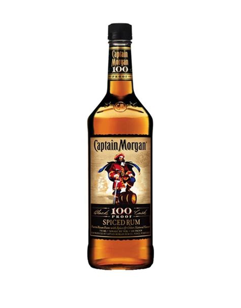 Captain Morgan Black Cask 100 Proof Spiced Rum Royal Batch