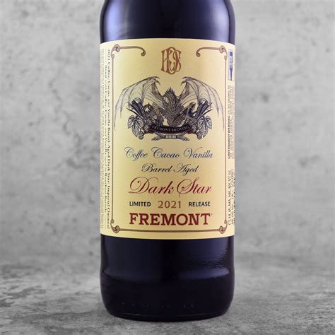 Fremont Coffee Cacao Vanilla Barrel Aged Dark Star 2021 – CBK