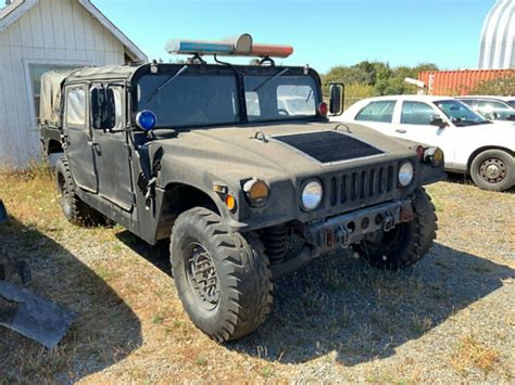 1987 Am General Hummer Diesel Humvee On Road Title H1 Jeep Landrover