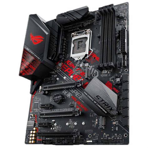 Asus Rog Strix Z390 H Gaming Motherboard Black Techinn