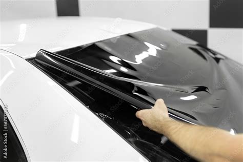 Car window tinting series: Installation of car window tinting ...