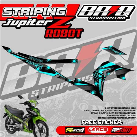 Jual STICKER STRIPING JUPITER Z ROBOT STRIPING JUPITER Z ROBOT