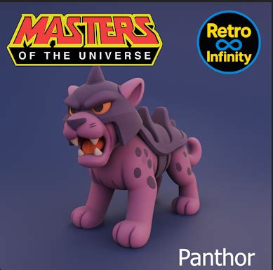 ♾️ Masters of the Universe Retro Infinity Pack - 4 STL Collectible ...