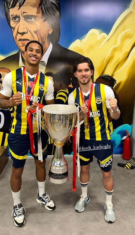 Ferdi Kadıoğlu Jayden Oosterwolde Ziraat Şampiyonu Fenerbahçe i 2024