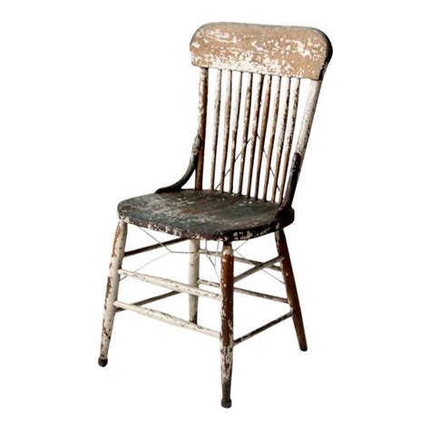 Antique Spindle Back Chair | Chairish