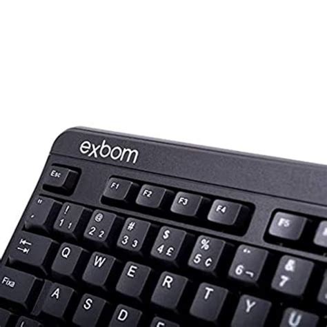 Teclado Usb Standard Abnt II Padrão Brasileiro Exbom Bk 103