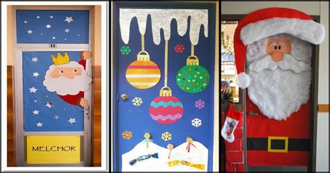 101 Espectaculares Ideas Para Decorar Puertas En Navidad Para Nuestra