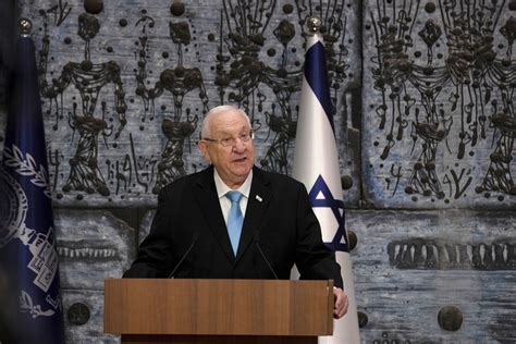 Liveblog Israeli President Rivlin Holds Consultations With Parties On