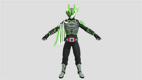 Kamen Rider Orteca 3d Model By Hendri Susanto Hendrisusanto