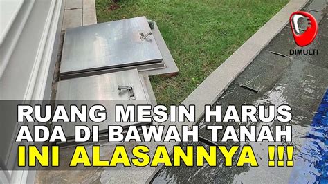 Alasan Mengapa Ruang Mesin Kolam Renang Harus Dibuat Di Dalam Tanah