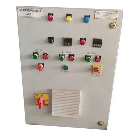 Mild Steel Single Phase Star Delta Starter Control Panel 1 HP At Rs