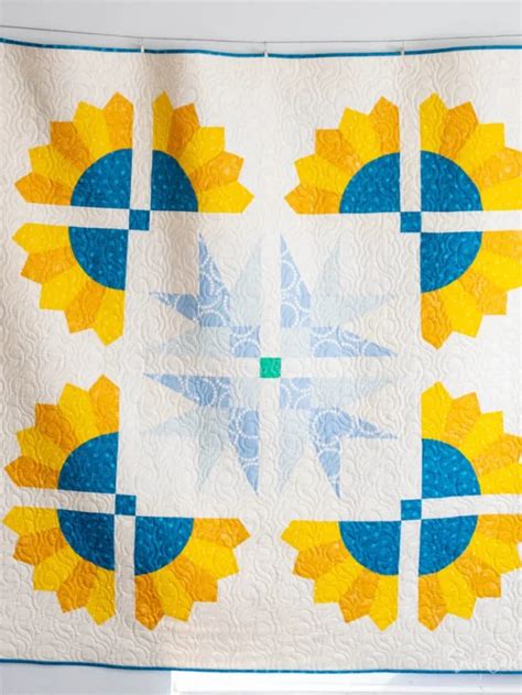 SUNFLOWER QUILT PATTERN - Patchwork Posse