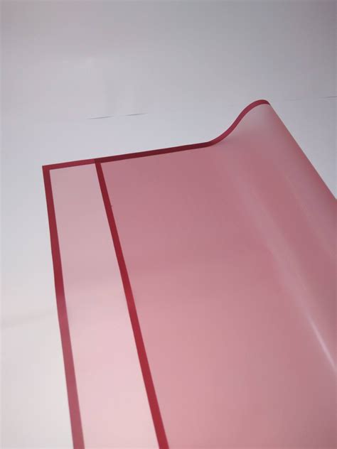 Papel Coreano Ahumado Palo De Rosa Borde Burdeo 20 Uds 58x58 Cm Aqua