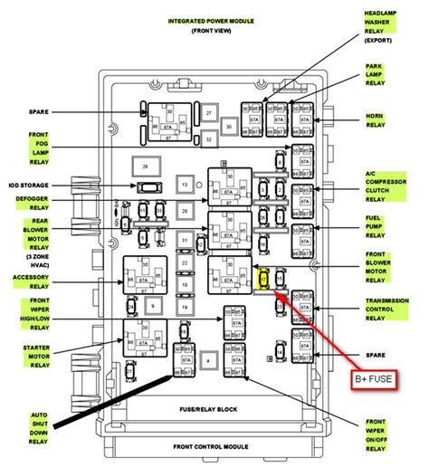 Pt Cruiser Power Lift Gate Electrical Diagram Liftgate