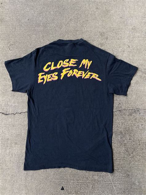 Vintage S Ozzy Osbourne Lita Ford Close My Eyes Forever Shirt