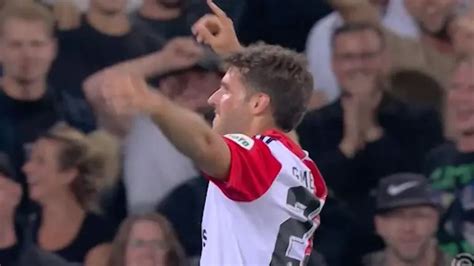 Gol Y Asistencia Santi Gim Nez Se Luce En Goleada Del Feyenoord