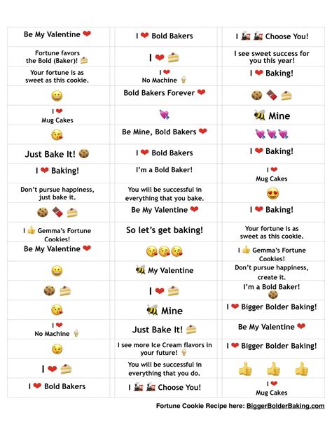 Printable Fortune Cookie - Printable Board Games