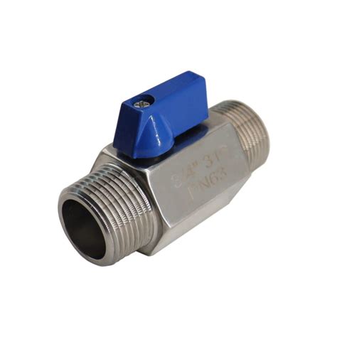 Stainless Steel M M Mini Ball Valve Guardian Worldwide