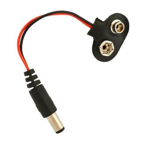 9v Battery Snap Connector With Power Plug Baymax