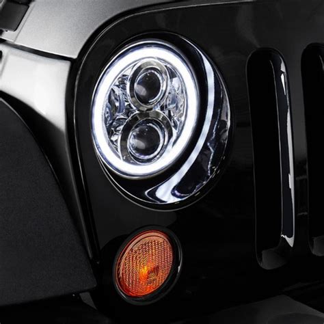 Faros Led Pulgadas Ojo Ngel Wrangler Jeep Vocho N Cuotas Sin Inter S