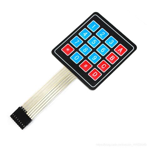 【雕爷学编程】arduino动手做（90） 4x4矩阵薄膜键盘模块keyboard44arduino Csdn博客